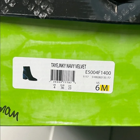Sam Edelman Midnight Velvet Ankle Boots - Picture 8 of 8